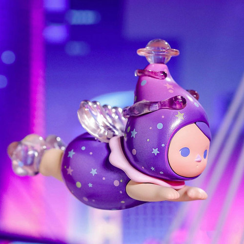 泡泡玛特PUCKY毕奇精灵飞行盲盒