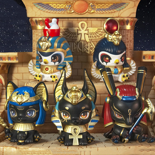 雅卢幼儿园盲盒太阳神手办摆件