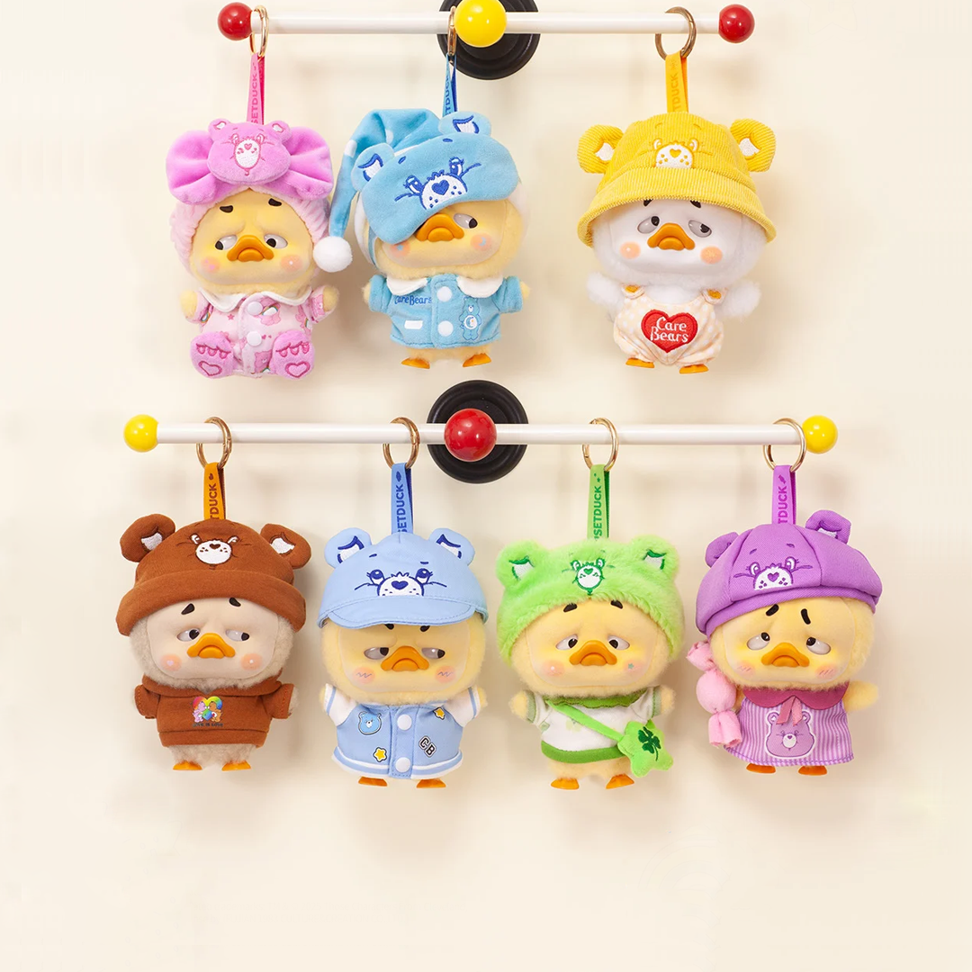 烦人鸭爱心小熊化身彩虹鸭盲盒