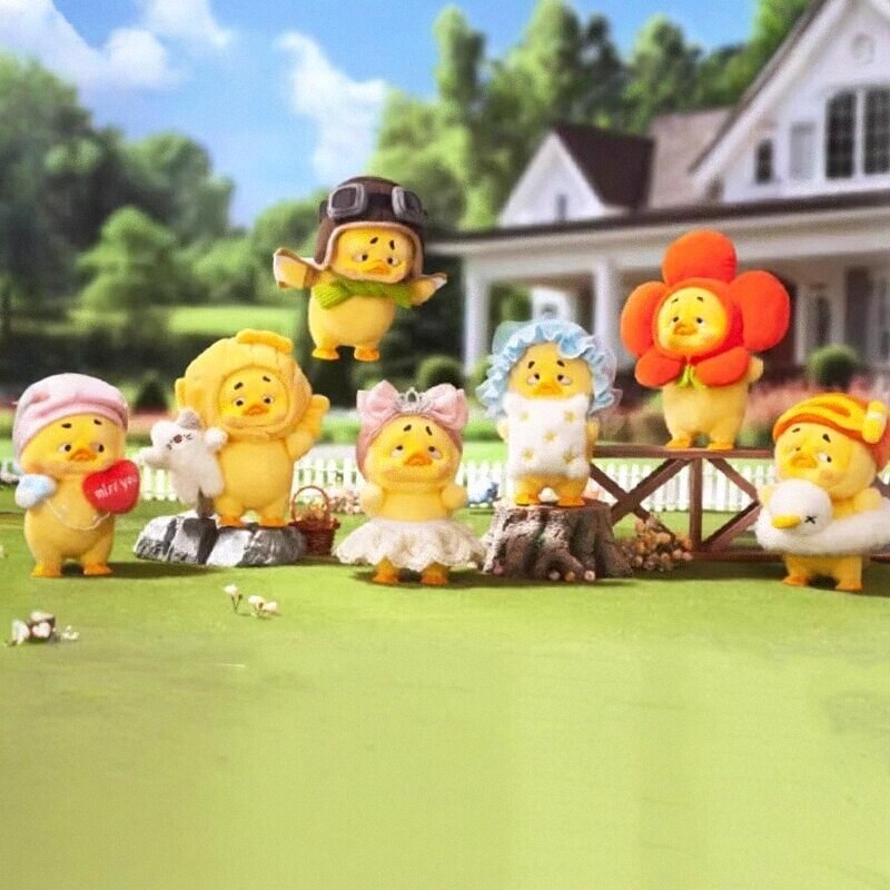 烦人鸭撒娇好命鸭毛绒盲盒公仔