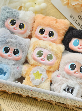 正版Pitty喵喵宿舍系列搪胶毛绒盲盒潮玩公仔玩偶娃娃挂件礼物