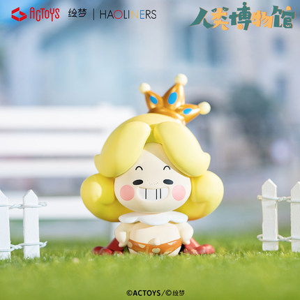 正品ACTOYS人类博物馆非酋欧皇系列盲盒潮玩手办公仔娃娃摆件礼物