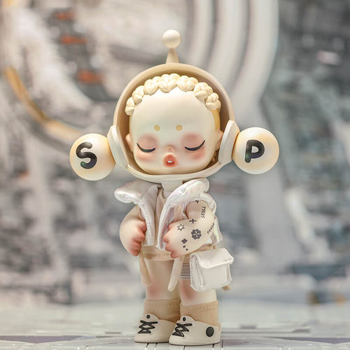 POPMART泡泡玛特SKULLPANDA OOTD溯光潮玩手办大体娃娃公仔摆件 - 封面
