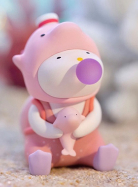 寻找独角兽吐泡泡REPOLAR海洋生物系列盲盒潮玩手办公仔摆件礼物