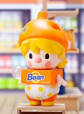 正版泡泡玛特小甜豆超市2代盲盒