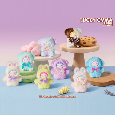 正版LUCKYEMMA迷你系列盲盒挂件