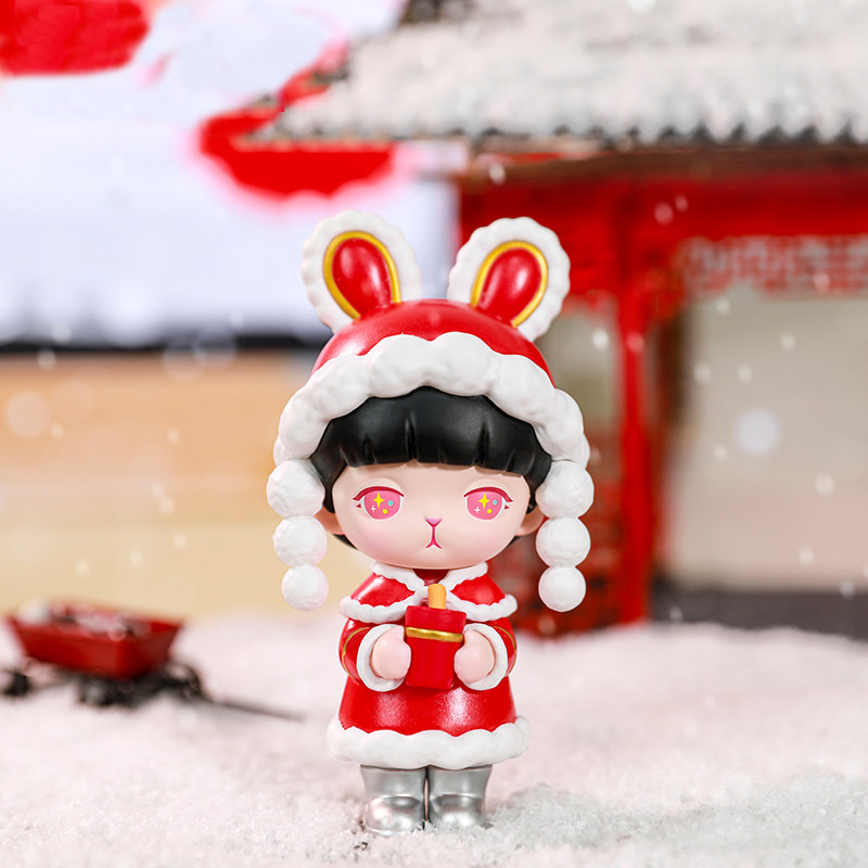 popmart泡泡玛特bunny冬季冬日系列盲盒潮玩手办公仔摆件娃娃礼物