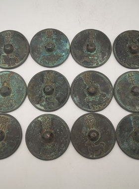 十二生肖老物件古玩铜器