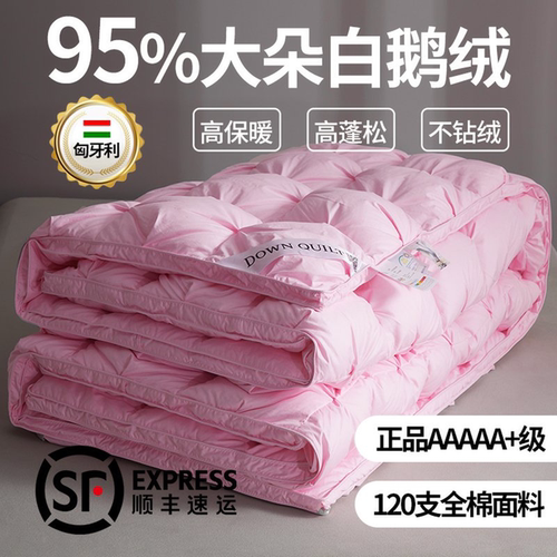 顺丰包邮：匈牙利羽绒冬被