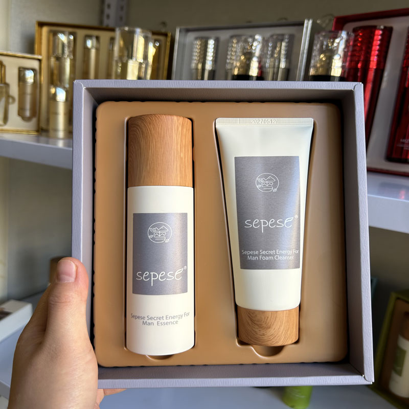 新生活化妆品专柜正品雪非雪悦颜劲能新氧发酵男士护肤品套装盒