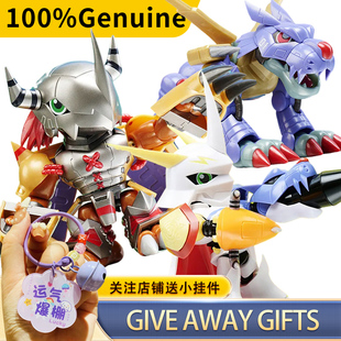 万代南宫数码宝贝盲盒拼装模型手办战斗暴龙兽钢铁加鲁鲁奥米加兽