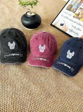 LIFEWORK  棒球帽鸭舌帽百搭帽子情侣