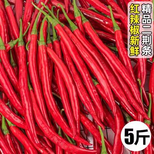 农家蔬菜新鲜红辣椒尖椒红线椒中辣杭椒现摘可做剁椒酱泡椒海椒