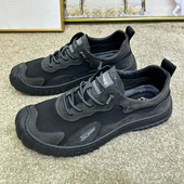 男潮 板鞋 一脚蹬男士 夏季 透气男鞋 休闲鞋 网面鞋 子男布鞋 网鞋 运动鞋