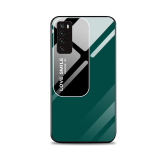 简约smile适用华为nova7se手机壳男新款nova7/pro/乐活版钢化玻璃潮防摔创意高级个性套全包时尚超薄外壳