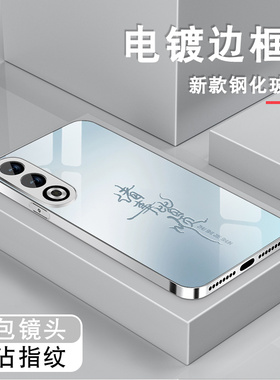 适用oppok12手机壳K11新款男K12X电镀银玻璃K9s保护套k7诸事平安全包5g防摔0pp0创意个性简约高级感薄硬外壳