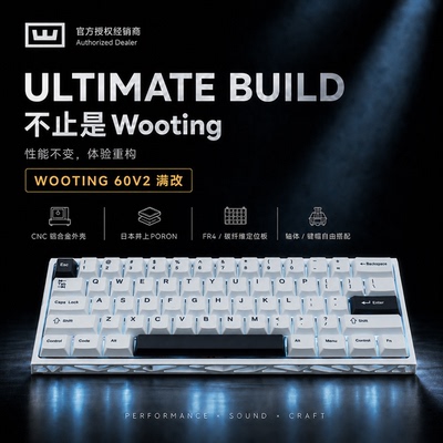 WOOTING 60HE V2满改-Smoggy同款