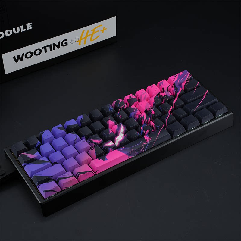 WOOTING 60HEV2满改-黑船壳-耿鬼图片