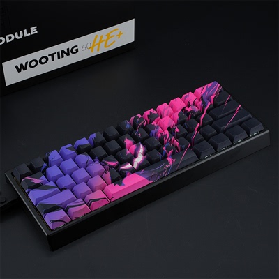 WOOTING 60HEV2满改-黑船壳-耿鬼