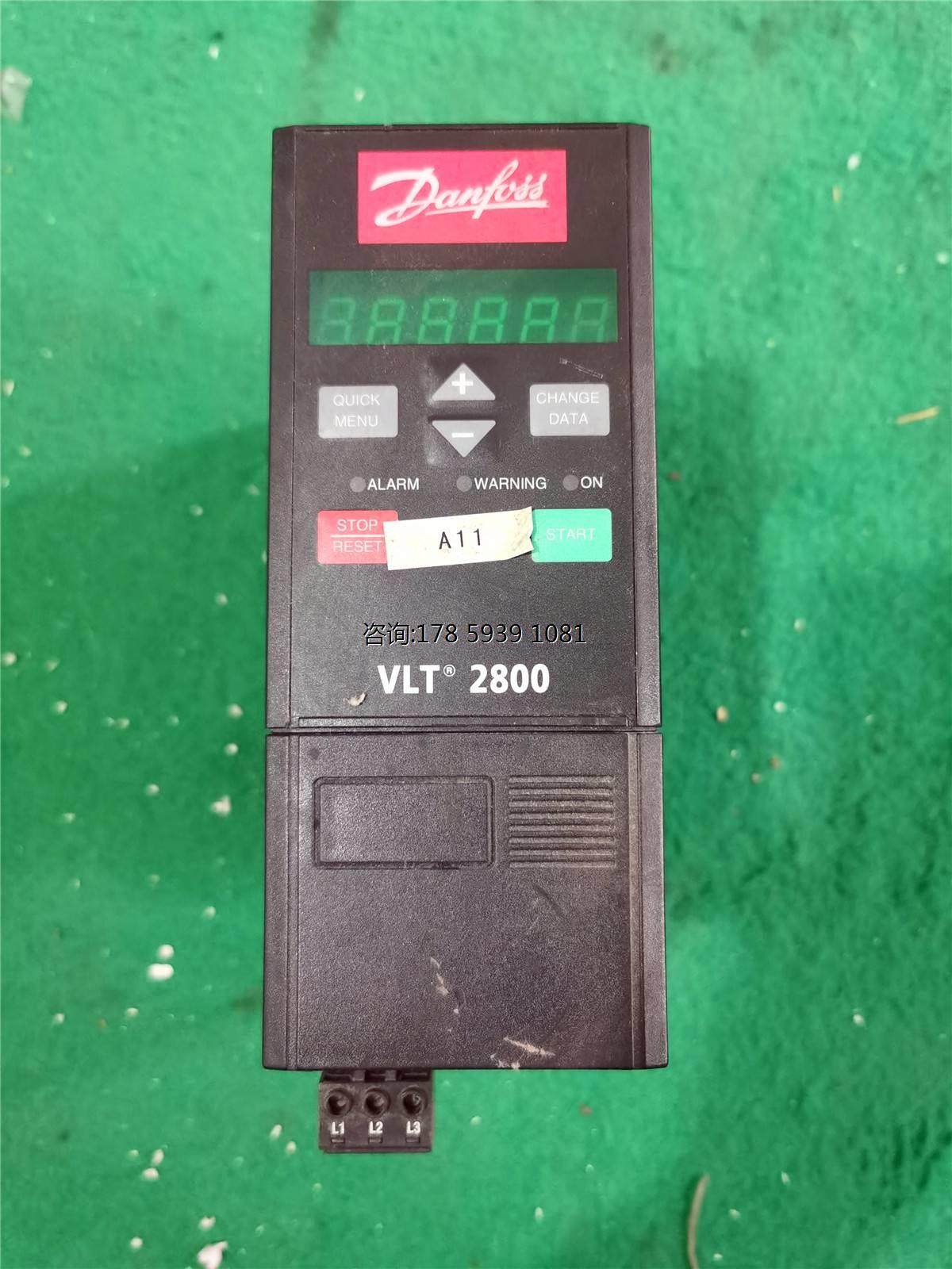 带刹车丹佛斯变频器2800系列vlt2805pt4b20sbr0dbf00a00 0.55kw