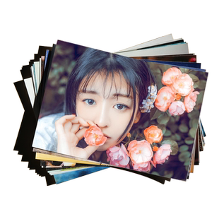 洗照片冲印数码打印手机集体照洗相片5寸6寸100张包邮塑封送相册