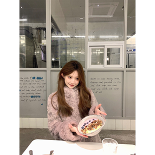 Zzhen珍珍 温柔奢感纹理感环保皮毛一体皮草保暖新款毛毛外套