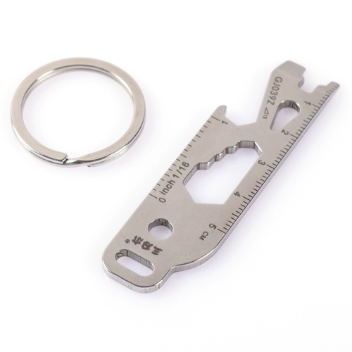 Дорожная отвертка, универсальное снаряжение, открывашка из нержавеющей стали, брелок