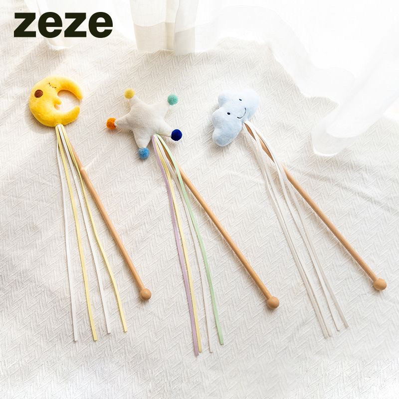 zeze星空逗猫棒超长逗猫杆