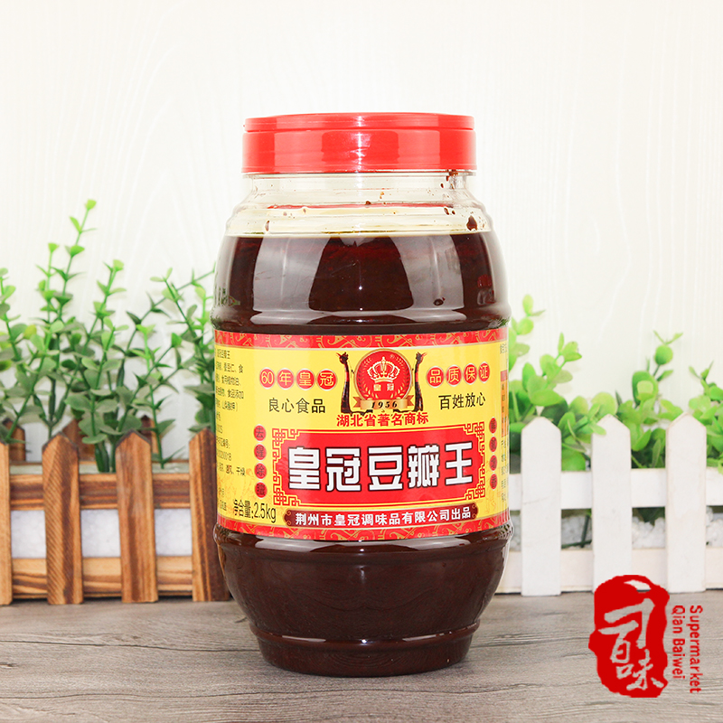 湖北特产皇冠豆瓣王甲鱼酱料去腥