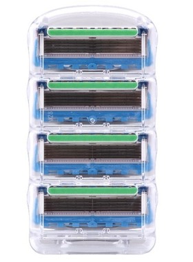 超顺5层动力刮胡刀头电动8刀片包邮fusion proglide power