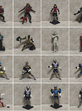 【正版二手】日版万代假面骑士hg扭蛋8cm 甲斗 电王 欧兹合集