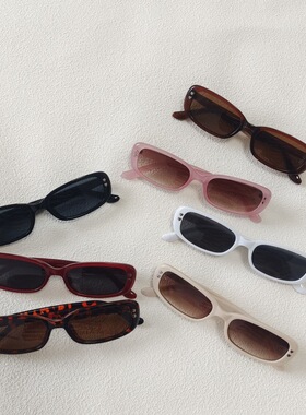 2025年新款爱心米钉个性方形眼镜