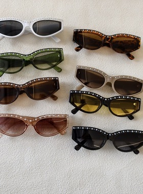 2025新款时尚猫眼墨镜女潮高级感