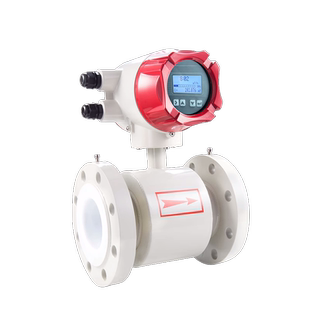 米科管道式电磁流量计高精度液体自来水污水流量传感器电子数显