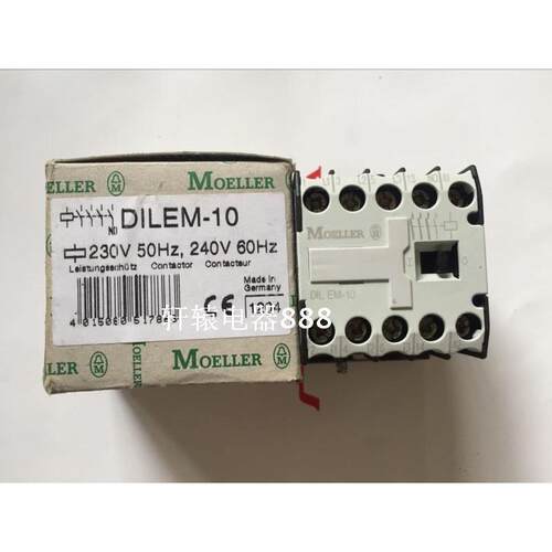 全新原装金钟穆勒接触器DILEM-10 DIL EM-10 线圈220V 24V议价$