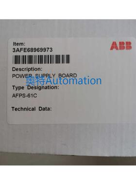AFPS-61C全新 ACS800变频器风机电源板 现货abb议价$
