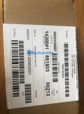 HARTING连接器09120063001 全新现货议价$