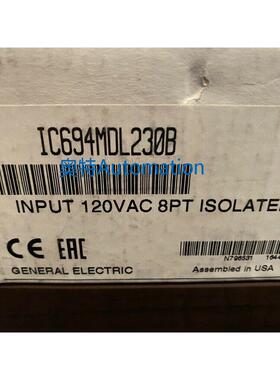IC694MDL230 GE 全新原装 质保一年议价$
