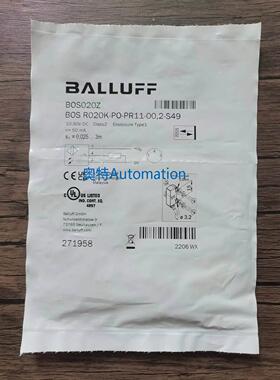 全新原装 巴鲁夫 BOS020Z BOS R020K-PO-PR11-00,2-S49 现货议价*