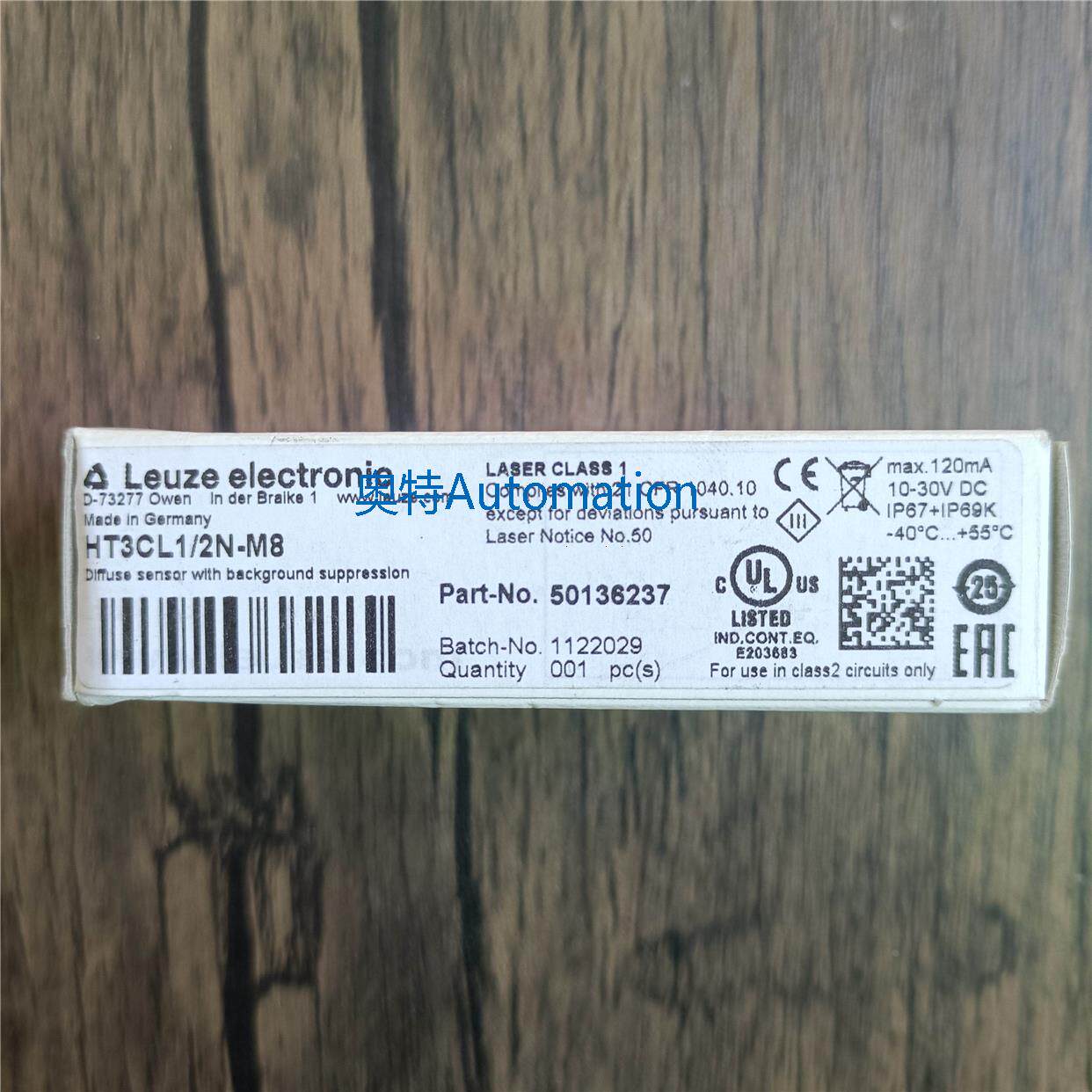 全新原装 劳易测 50136237 HT3CL1/2N-M8 传感器 现货销售议价*