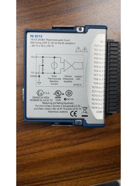 配件美国NI原装正品，NI9213 功能正常，成色好，拍前询价！议价