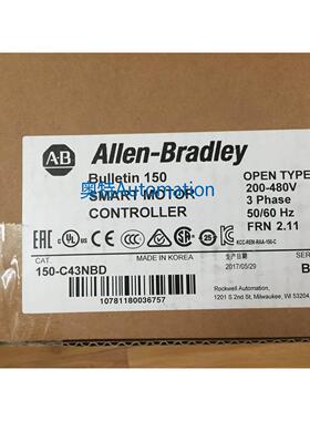 150-C3NBD 罗克伟尔150C系列软起动器 全新原装现货质保一年议价$