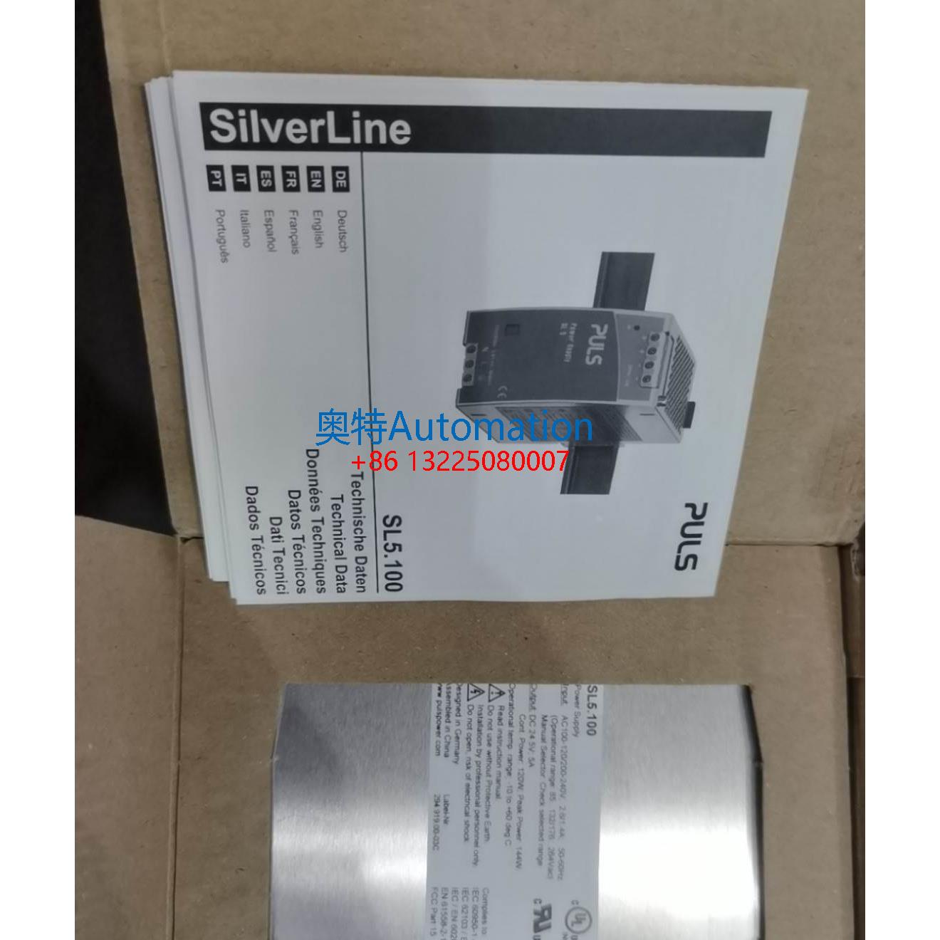 德国进口 PLUS普尔士开关电源 SL5.100 5A 24V全新原装议价$