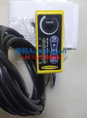全新原装邦纳BANNER光电传感器Q60BB6AF2000 Q60VR3AF2000现货议
