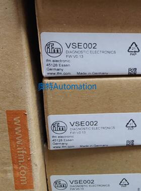 IFM VSE002 VSA005 VSA004 VSE100 全新原装易福门 现货议价$