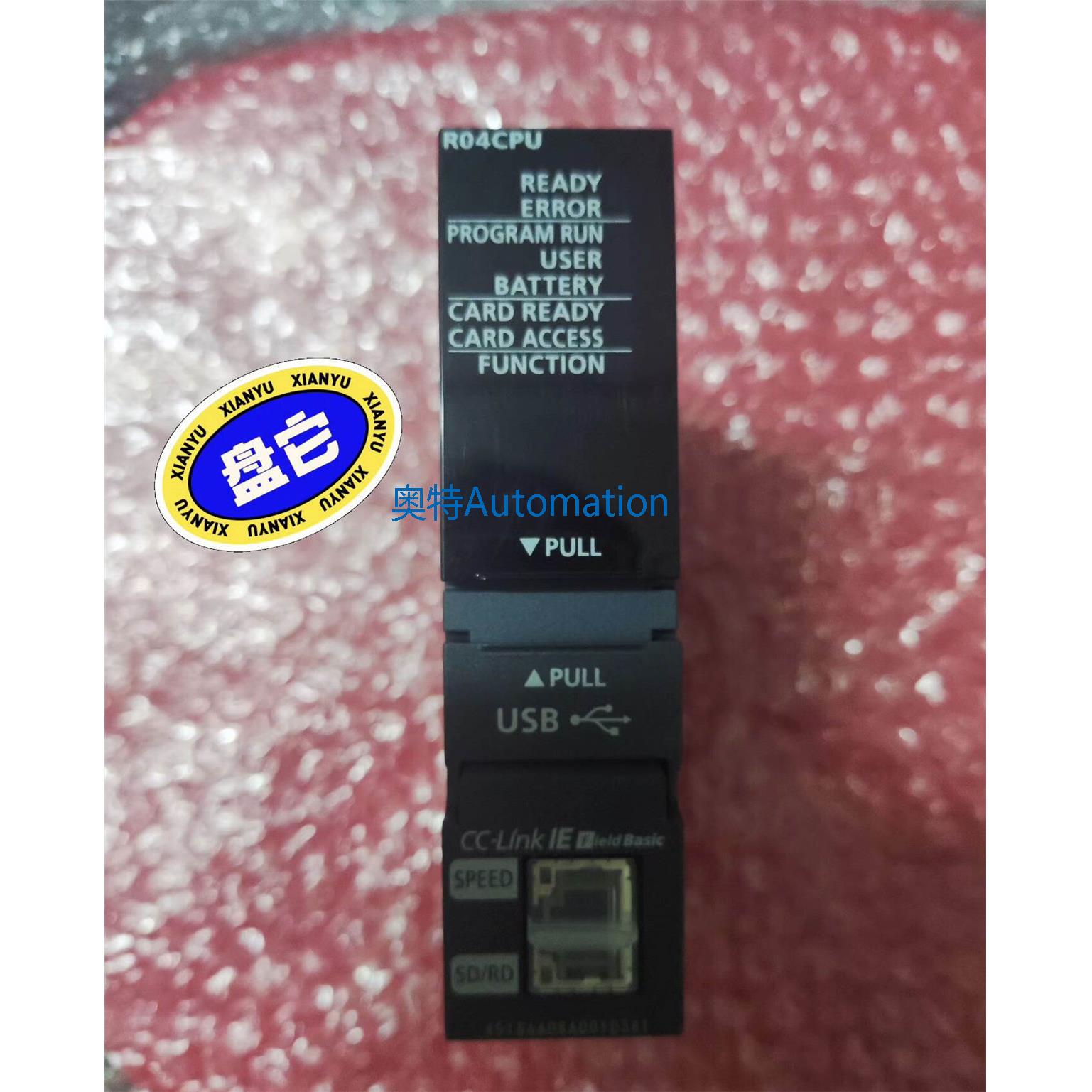 三菱原装R系列CPU，R04CPU，全新裸机，实图拍摄，议价$