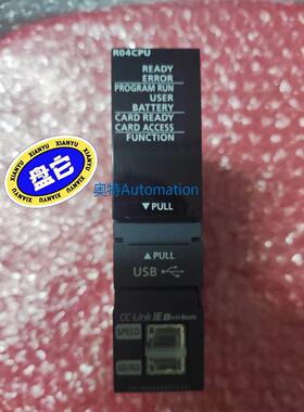 三菱原装R系列CPU，R04CPU，全新裸机，实图拍摄，议价$