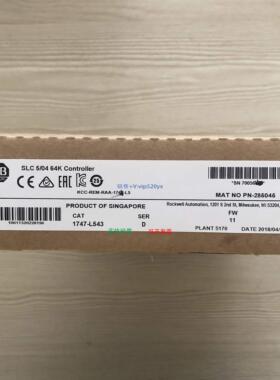 现货供应1747-L543美国AB罗克韦尔PLC模块 Allen-Bradley;SLC500