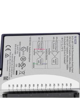 配件美国NI 电压输入模块NI-9228 螺栓端子 783861-01 正品 24位8