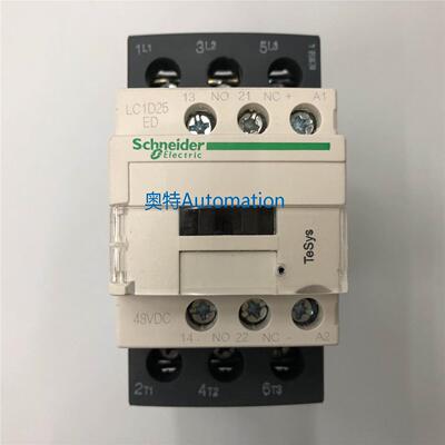 原装LC1D25EDC DC48V施耐德三级直流接触器议价$